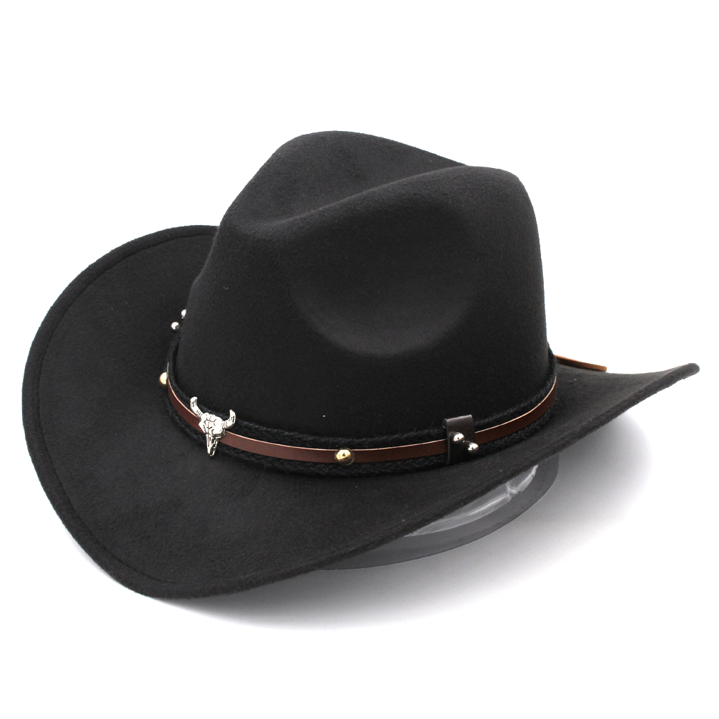 Western Style Kids Boys Girls Cowboy Hat Cowgirl Cap Decorations for Halloween Christmas Birthday Masquerade Party