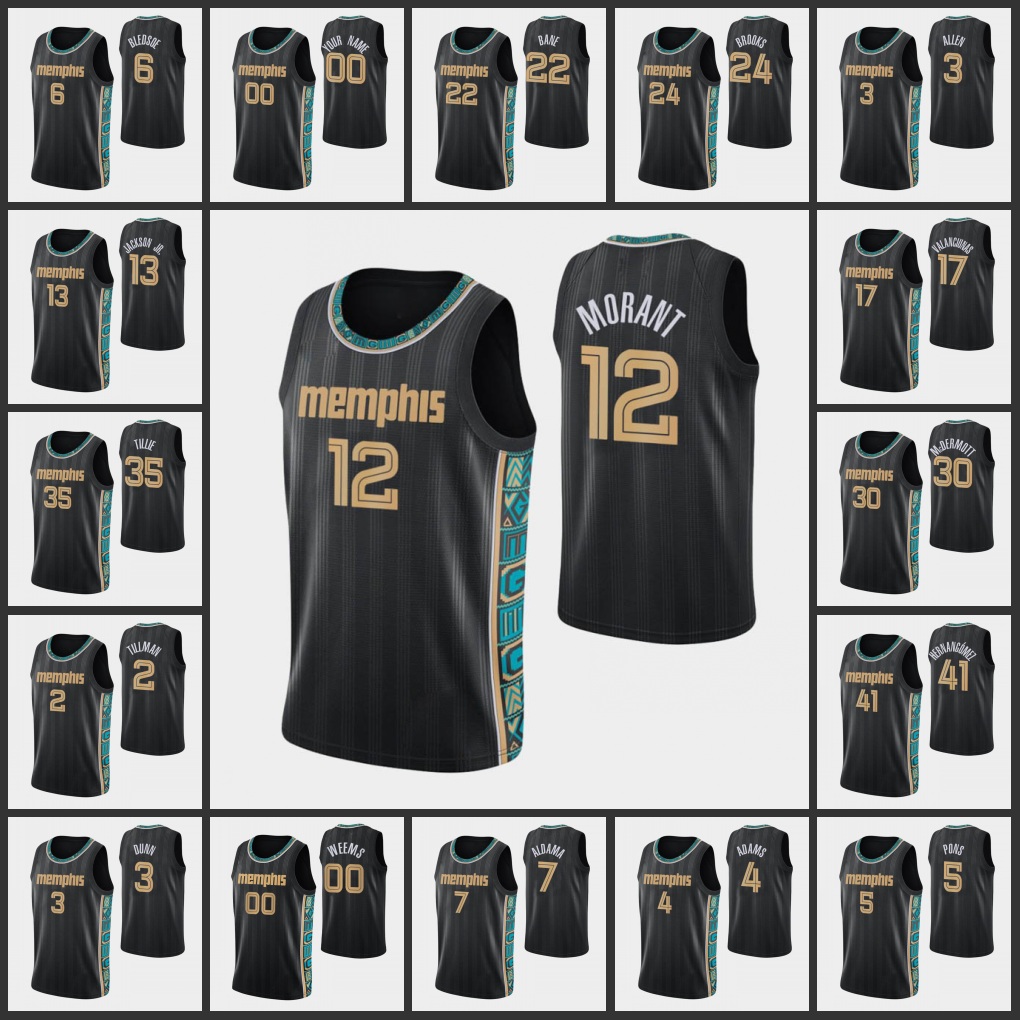 Memphis''Grizzlies''Ja Morant Jaren Jackson Jr. Jonas Valanciunas Dillon Brooks Romeo Weems Custom Black City Swingman Jersey
Memphis''Grizzlies''Ja Morant Jaren Jackson Jr. Jonas Valanciunas Dillon Brooks Romeo Weems Custom Black City Swingman Jersey