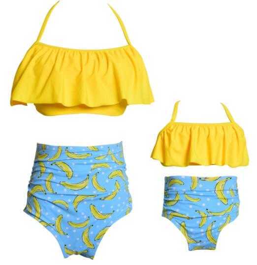 Bikinis sets parent child swimwear print high waisted bikini Ruffle mother daughter suit children girls lace up sexy yakuda flexible stylish
Bikinis sets parent child swimwear print high waisted bikini Ruffle mother daughter suit children girls lace up sexy yakuda flexible stylish