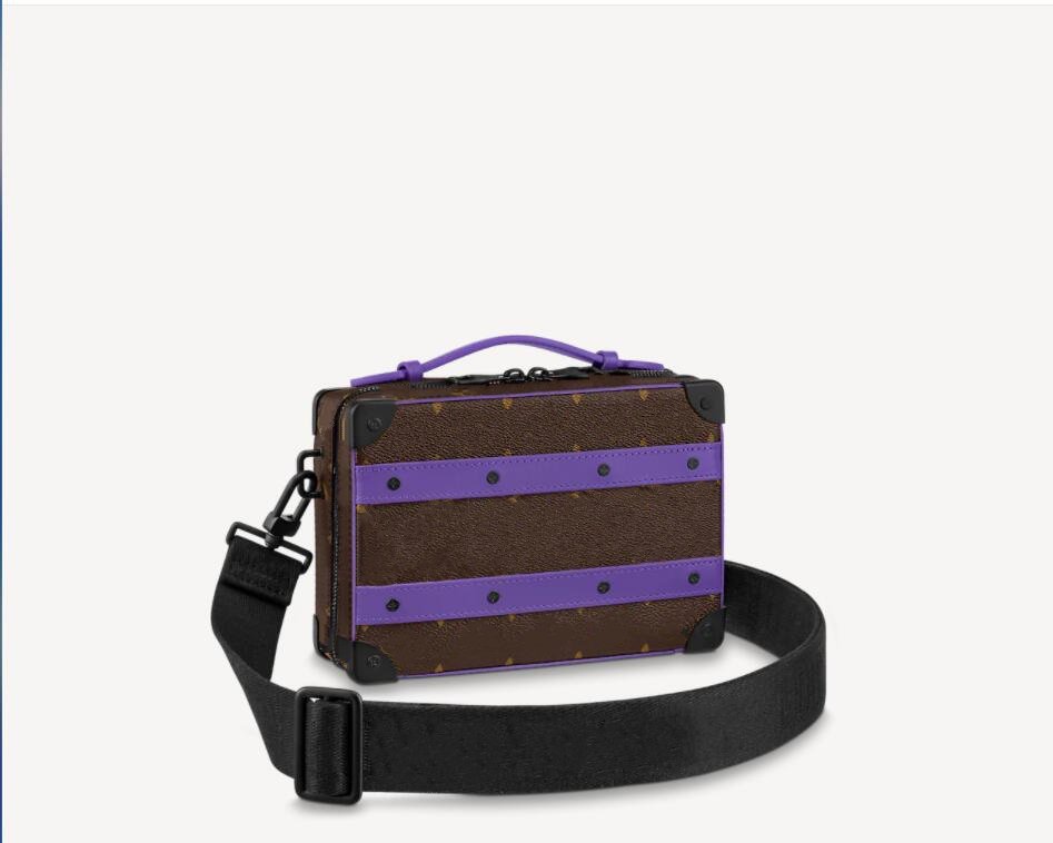 M46264 HANDLE SOFT TRUNK canvas Clutch messenger women men real leather designer square purse MINI crossbody evening shoulder bag lovers BAG, 0.01
M46264 HANDLE SOFT TRUNK canvas Clutch messenger women men real leather designer square purse MINI crossbody evening shoulder bag lovers BAG, 0.01