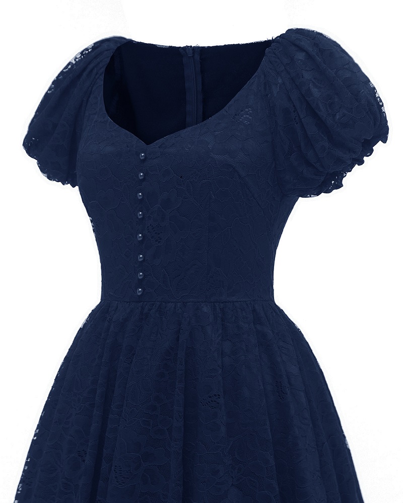 Front Short Long Black Dark Blue Dress Shalter Bow Bridesmaid Party Banquet Dresses 2022 Wedding Prom Gown Fashion Clothing
