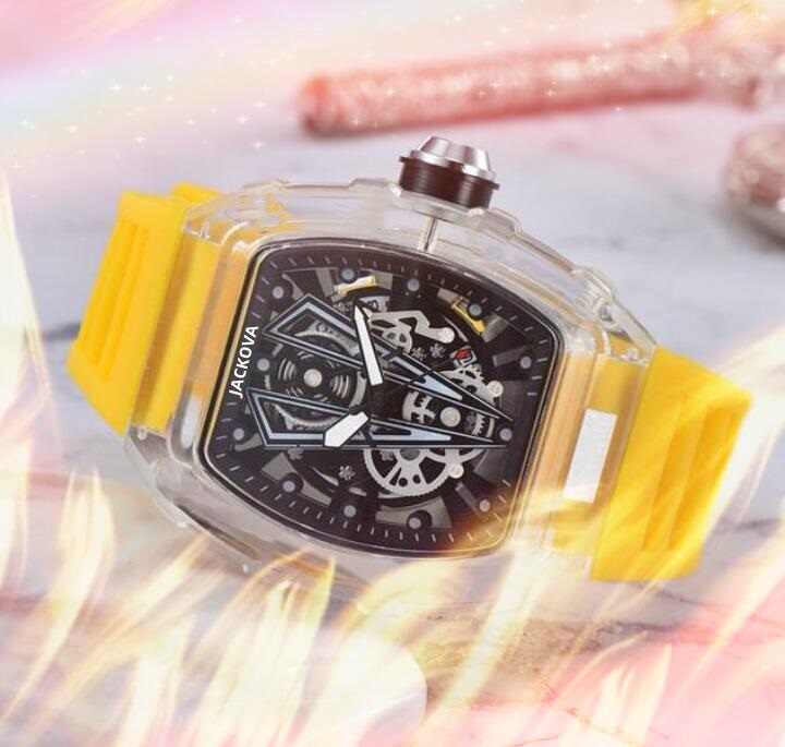 Popular Casual Fashion Luxury Man Quartz Watches 43mm Relojes De Marca Mujer Hollow Transparent Dress Classic Generous Rubber Strap Watch, As pic
Popular Casual Fashion Luxury Man Quartz Watches 43mm Relojes De Marca Mujer Hollow Transparent Dress Classic Generous Rubber Strap Watch, As pic
