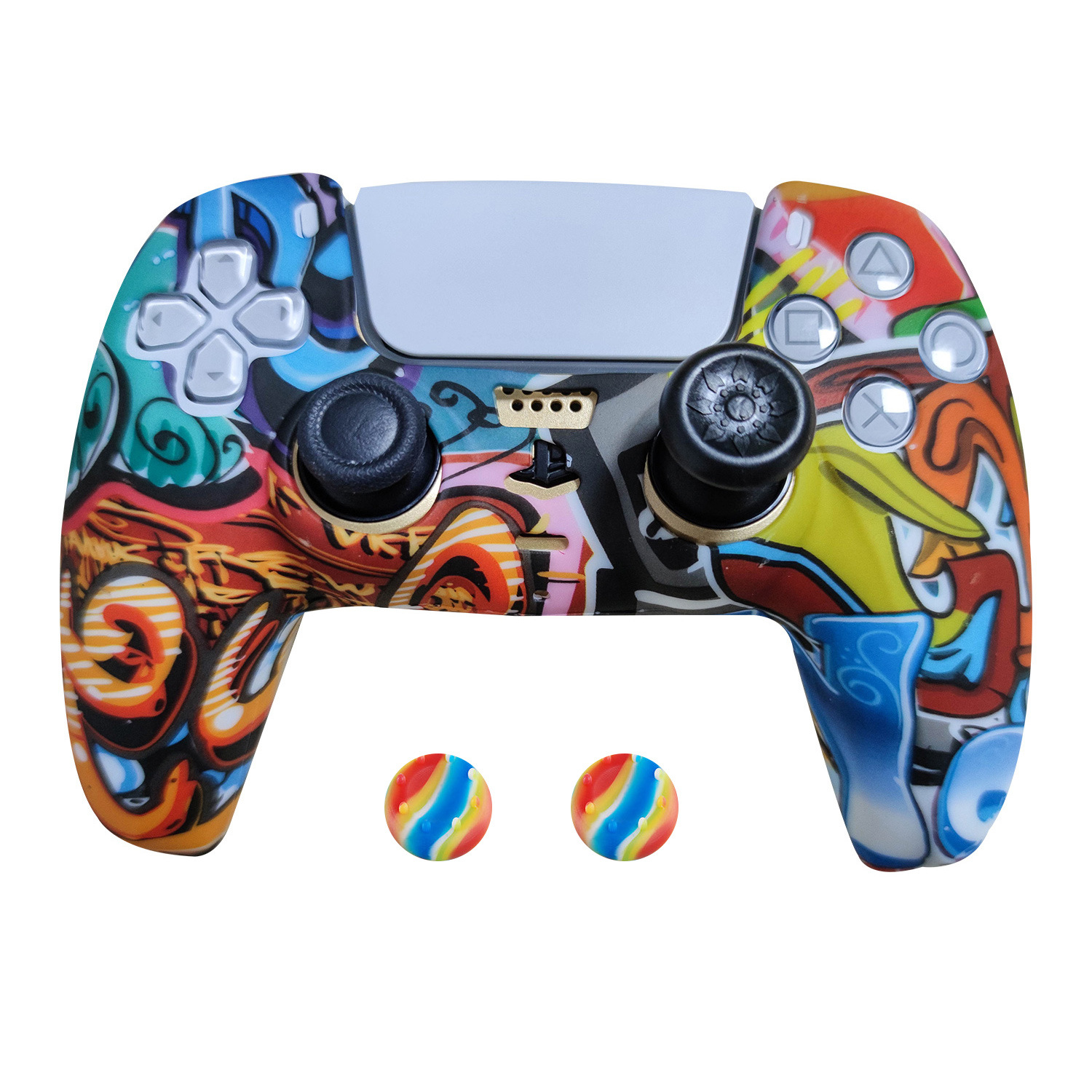 PS5 Soft Silicone Gel Rubber Cases Cover caps For Playstation 5 Controller Protection Case PS5 Accessories
PS5 Soft Silicone Gel Rubber Cases Cover caps For Playstation 5 Controller Protection Case PS5 Accessories