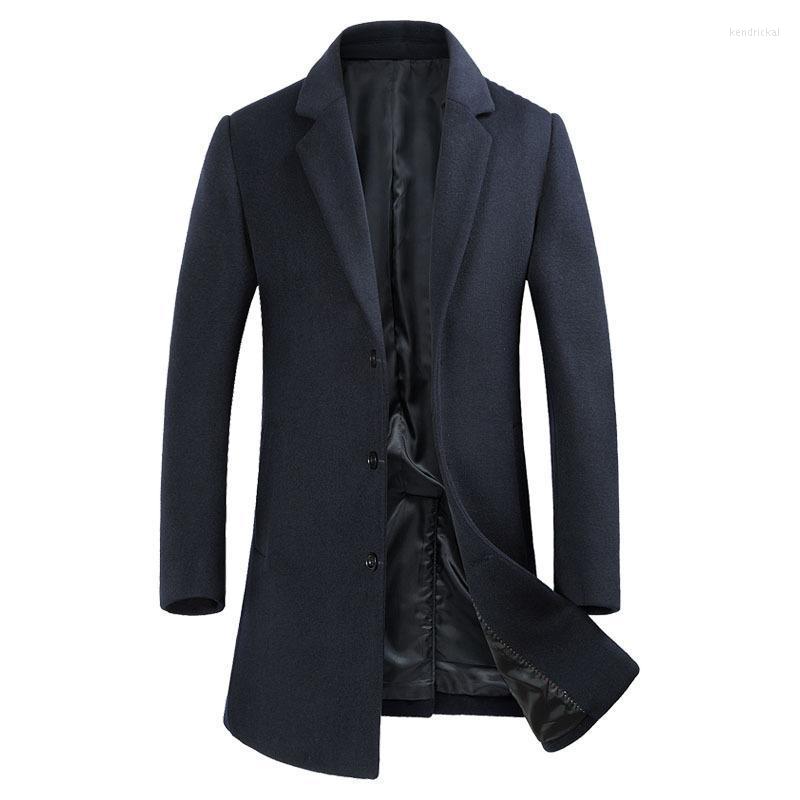 Men's Wool & Blends Long Elegant Abrigo De Invierno Para Hombre High Quality Single Breasted Manteau Homme Hiver Kend22, Black
Men's Wool & Blends Long Elegant Abrigo De Invierno Para Hombre High Quality Single Breasted Manteau Homme Hiver Kend22, Black