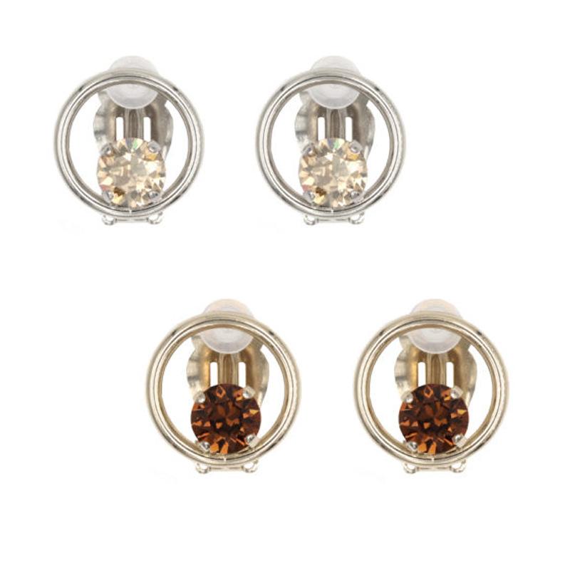 Clip-on & Screw Back The Blogger Shares Gold-and-silver Diamond-encrusted Minimalist Little Earrings With No
Clip-on & Screw Back The Blogger Shares Gold-and-silver Diamond-encrusted Minimalist Little Earrings With No