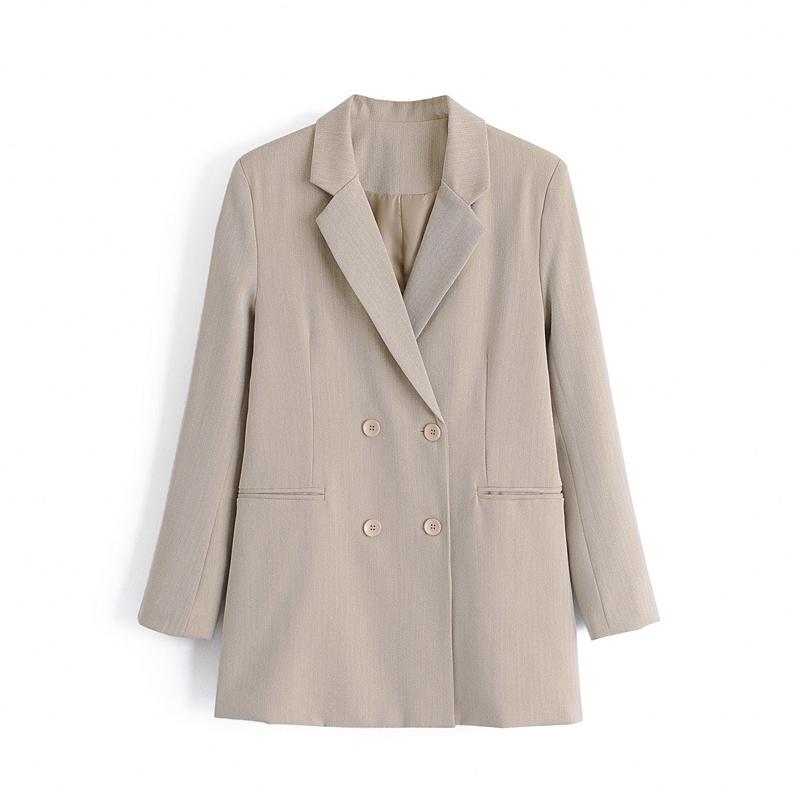 Women' Suits & Blazers Basic Blazer Women Autumn Fashion Double Breasted Coat Offcie Lady Work Wear Long Sleeve Pockets Female OuterwearWom, Yellow
Women' Suits & Blazers Basic Blazer Women Autumn Fashion Double Breasted Coat Offcie Lady Work Wear Long Sleeve Pockets Female OuterwearWom, Yellow