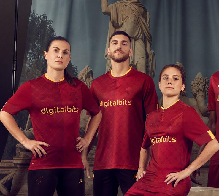 22 23 roma HOME Soccer Jerseys Abraham ZANIOLO 2022 2023 rome home red PELLEGRINI SHOMURODOV VERETOUT El Shaarawy MANCINI adult men kids football shirts
22 23 roma HOME Soccer Jerseys Abraham ZANIOLO 2022 2023 rome home red PELLEGRINI SHOMURODOV VERETOUT El Shaarawy MANCINI adult men kids football shirts