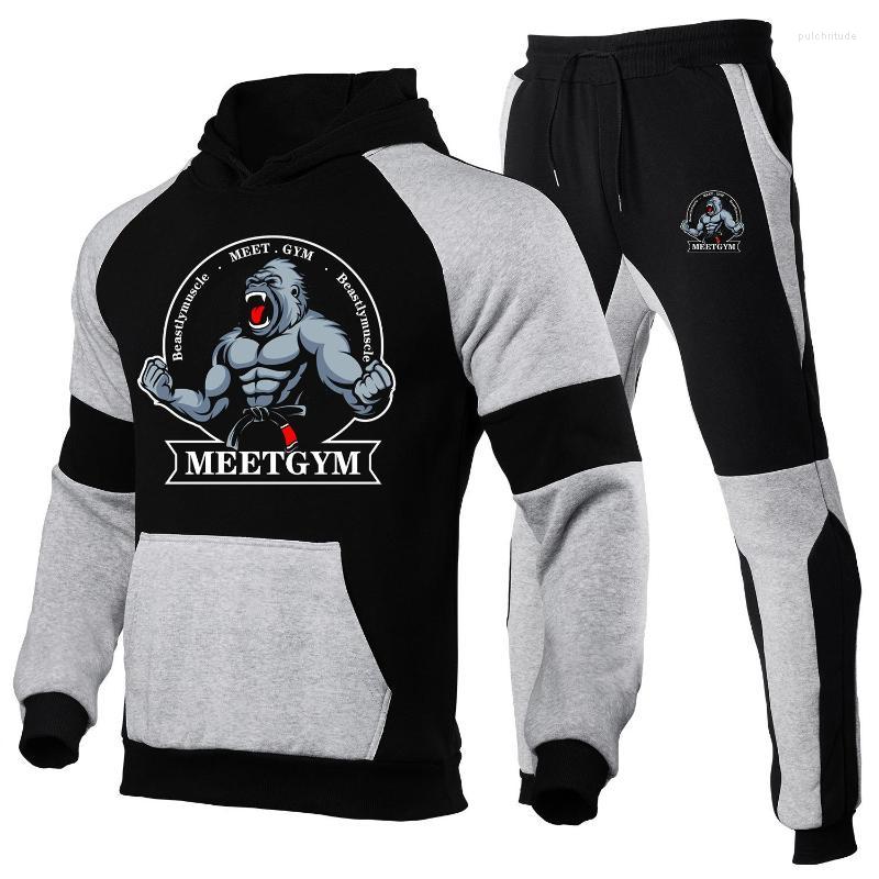Men' Tracksuits Hoodie Set Sportswear Sweatshirt Fleece Sweatpants Jogging Men' Pullover -3XL Sports SetMen
Men' Tracksuits Hoodie Set Sportswear Sweatshirt Fleece Sweatpants Jogging Men' Pullover -3XL Sports SetMen