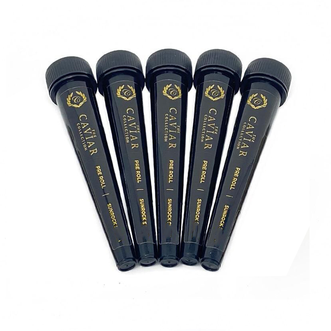 Child Resistant The CAVIAR Collection Sunrock Pre roll Preroll Pre-roll Cone Tube flower Distillate kief cake Better
Child Resistant The CAVIAR Collection Sunrock Pre roll Preroll Pre-roll Cone Tube flower Distillate kief cake Better