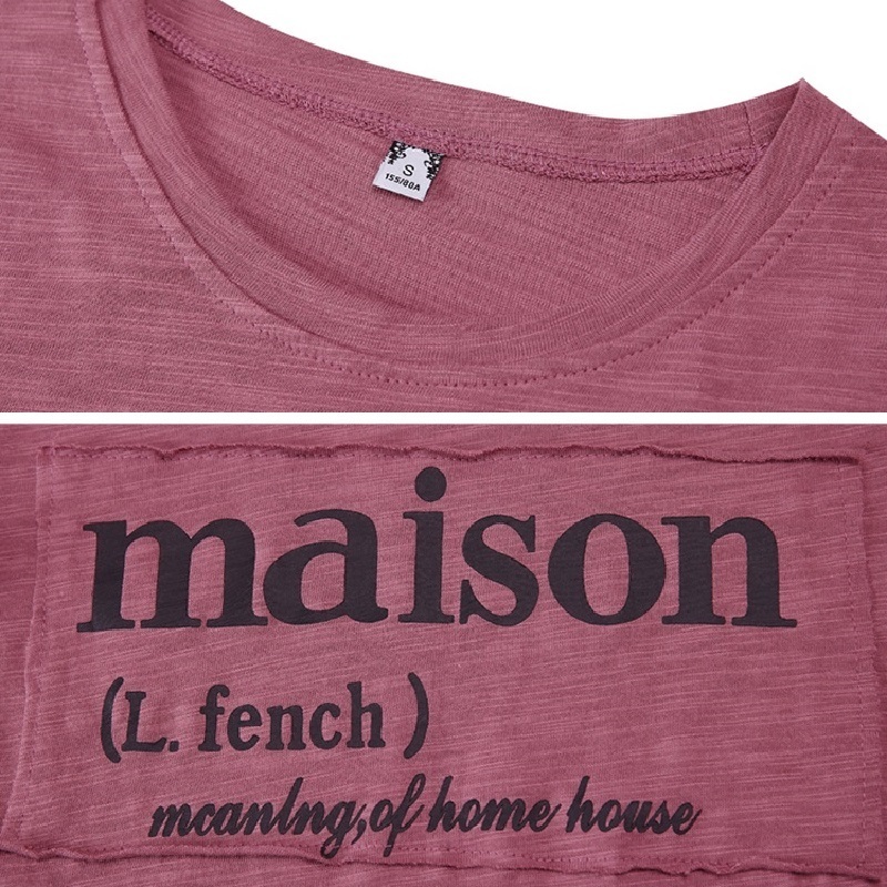 Spring Korean Long Sleeve T Shirt Solid Color Bamboo Cotton Winter Blue Shirts Loose Coffee Letter O Neck Tops 220728