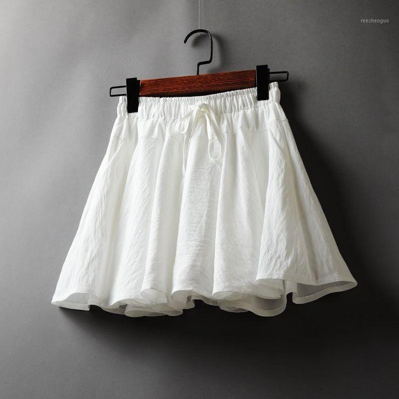Spring And Summer Pocket Cotton Lace Up Skirt Solid Large Women' Korean High Waist Anti Light A-line Pleated Skirts, Black
Spring And Summer Pocket Cotton Lace Up Skirt Solid Large Women' Korean High Waist Anti Light A-line Pleated Skirts, Black