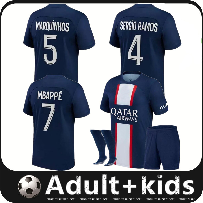 Adult soccer jersey PLAYER 30 10 MBAPPE 7 HAKIMI SERGIO RAMOS WIJNALDUM psGS 22 23 Maillots football shirt 2022 2023 men kids kit sock sets uniform enfants, 22/23 home kit
Adult soccer jersey PLAYER 30 10 MBAPPE 7 HAKIMI SERGIO RAMOS WIJNALDUM psGS 22 23 Maillots football shirt 2022 2023 men kids kit sock sets uniform enfants, 22/23 home kit