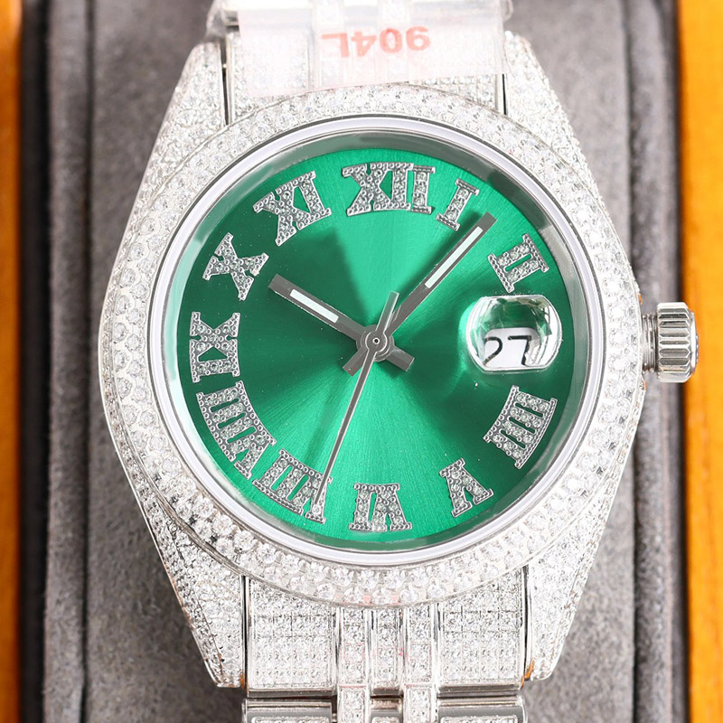Diamond Watch Automatic Mechanical Mens Watches 41mm Fashion Waterproof Wristwatches Classic For Men Wristwatch Montre de luxe, Color2
Diamond Watch Automatic Mechanical Mens Watches 41mm Fashion Waterproof Wristwatches Classic For Men Wristwatch Montre de luxe, Color2