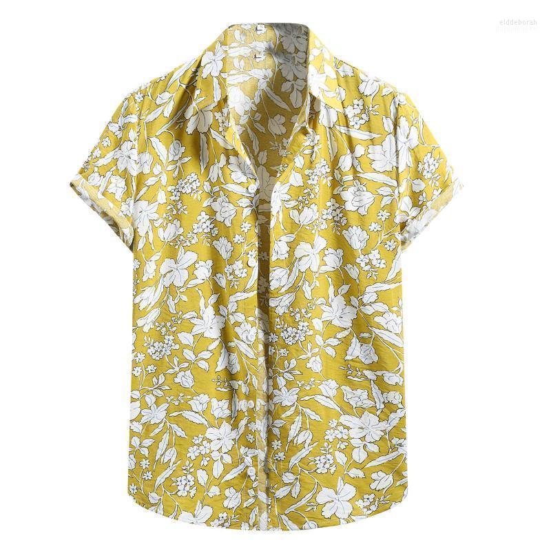 Men's Casual Shirts Shirt Men Floral Print 2022 Short Sleeve Chemise Homme Flower Mens Dress Camisa Masculina Male Top Clothes Eldd22, Yellow
Men's Casual Shirts Shirt Men Floral Print 2022 Short Sleeve Chemise Homme Flower Mens Dress Camisa Masculina Male Top Clothes Eldd22, Yellow
