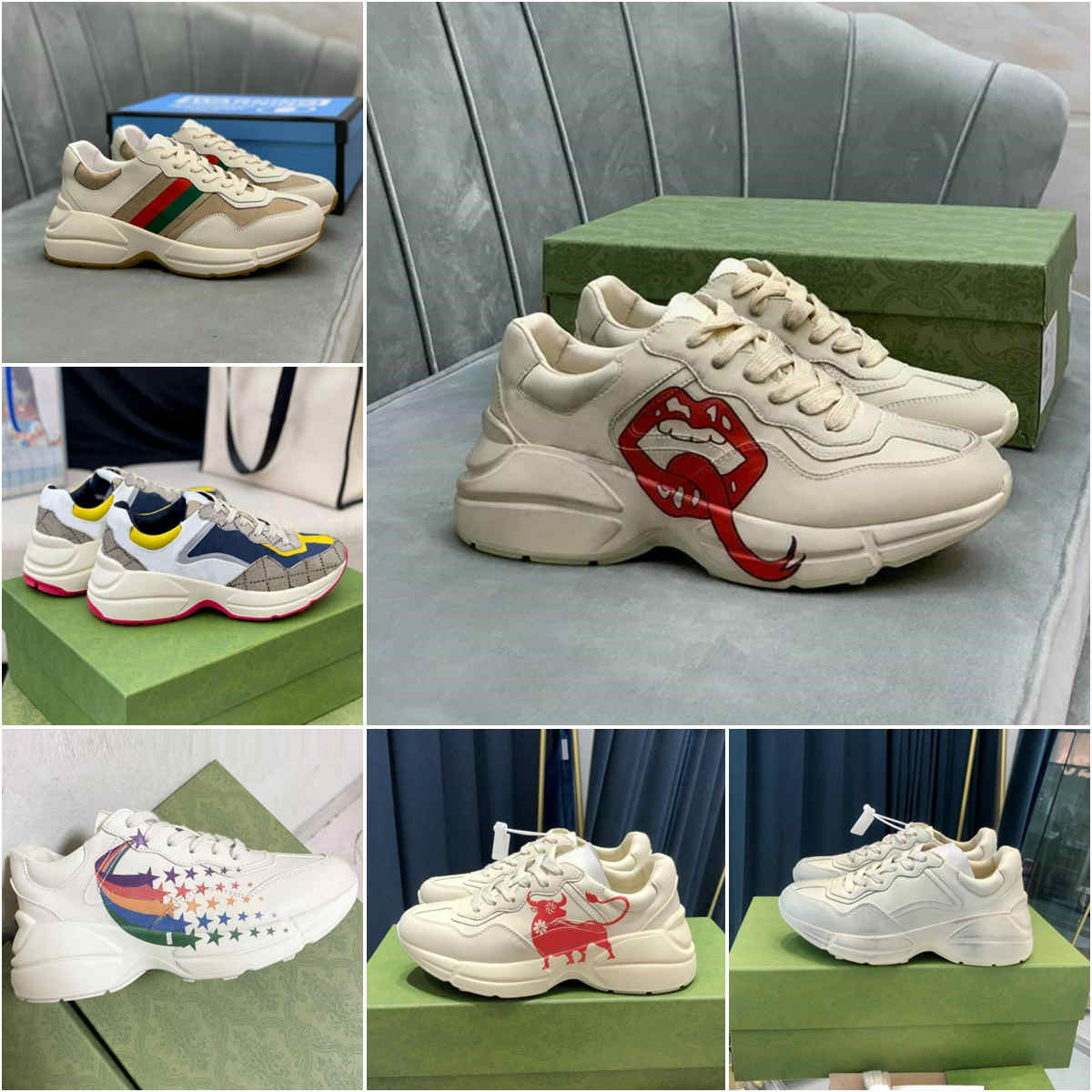 Designers luxury Rhyton Casual shoes platform multicolor men women vintage chaussures sneaker strawberry woman shoe trainers sneakers 35-45, I need look other product
Designers luxury Rhyton Casual shoes platform multicolor men women vintage chaussures sneaker strawberry woman shoe trainers sneakers 35-45, I need look other product