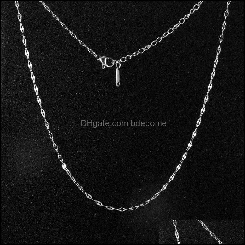 Chains Simple 316 Stainless Steel Open Link Chain Necklace For Women Sier Color Jewelry Making 1 Pcs Drop Delivery 20 Bdedome Dhcs5
Chains Simple 316 Stainless Steel Open Link Chain Necklace For Women Sier Color Jewelry Making 1 Pcs Drop Delivery 20 Bdedome Dhcs5