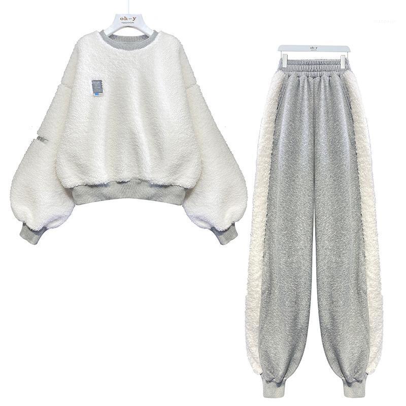 Women' Two Piece Pants Winter Clothes Sweatershirt Casual Suit Autumn And Style Ankle-Tied Trousers Two-Piece Fashion, Picture color
Women' Two Piece Pants Winter Clothes Sweatershirt Casual Suit Autumn And Style Ankle-Tied Trousers Two-Piece Fashion, Picture color