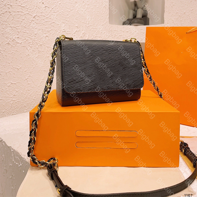 Crossbody Bags Designer Handbags women Messenger Bag Lady Purse wallet Chain Shoulder Twist bag width 19cm
Crossbody Bags Designer Handbags women Messenger Bag Lady Purse wallet Chain Shoulder Twist bag width 19cm