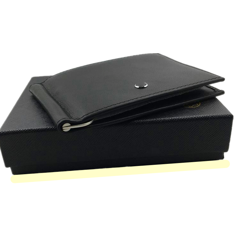 Classic Designer Wallet with Credit Card Holder Black Genuine Leather Money Clip Thin ID Card Case for Travel Man Metal Purse
Classic Designer Wallet with Credit Card Holder Black Genuine Leather Money Clip Thin ID Card Case for Travel Man Metal Purse