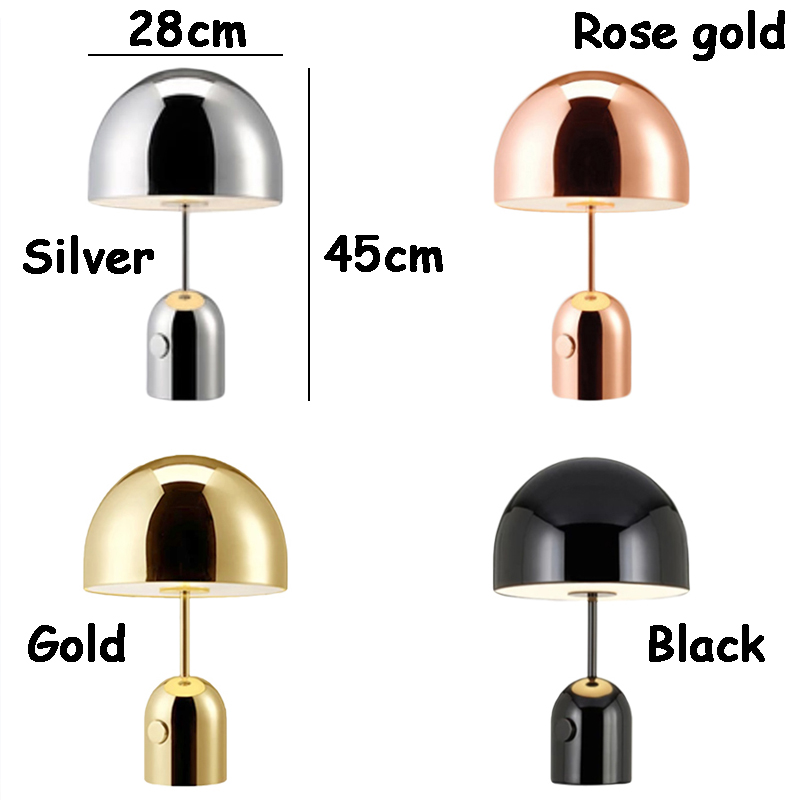 Elegant Nordic Style Modern Mushroom Nightstand Light Ideal for Bedsides and Hotels