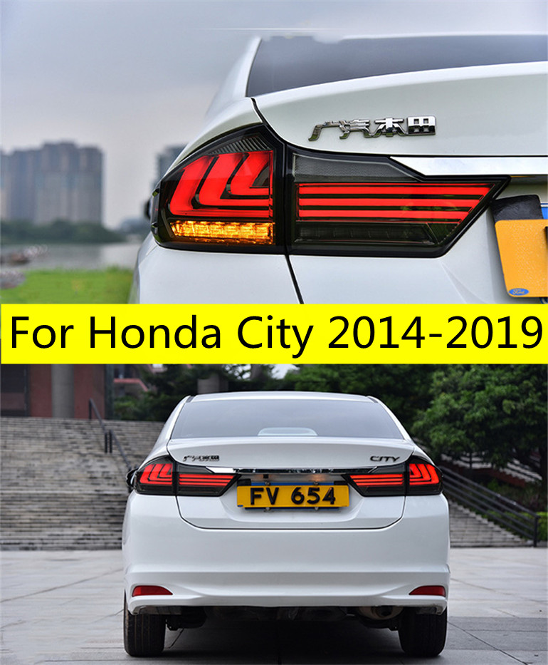 1 Pair Car Tail Lamp For Honda City LED Tail Light 2014-19 Rear Reverse Dynamic Turn Signal Fog Brake Taillights Accessories
1 Pair Car Tail Lamp For Honda City LED Tail Light 2014-19 Rear Reverse Dynamic Turn Signal Fog Brake Taillights Accessories