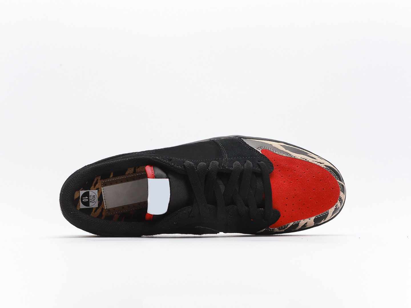 Shoes Solefly x Authentic 1 Low Og Sp Carnivore Men Women Outdoor Sports Black Suede Sneakers Original Us4-13