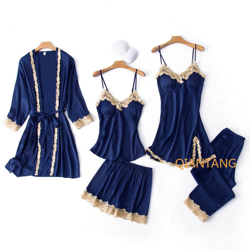 Sexy Womens Pajamas Set V-neck Sleepwear Nighties Wear Home Negligee Nightwear Lingerie Pijama Spring Nighty Robe Gown Suit, Color18
Sexy Womens Pajamas Set V-neck Sleepwear Nighties Wear Home Negligee Nightwear Lingerie Pijama Spring Nighty Robe Gown Suit, Color18