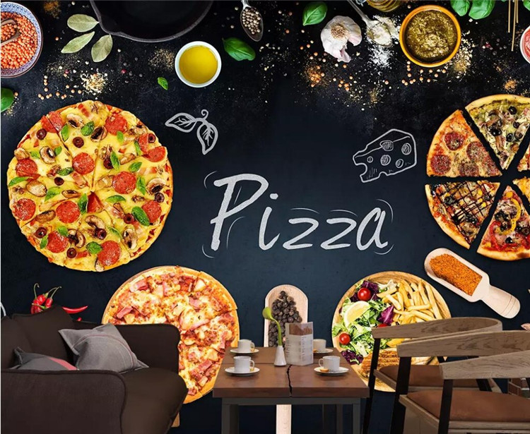Custom 3d wallpaper mural personality pizza cake shop blackboard background wall papers home decor papel de parede, Customize
Custom 3d wallpaper mural personality pizza cake shop blackboard background wall papers home decor papel de parede, Customize
