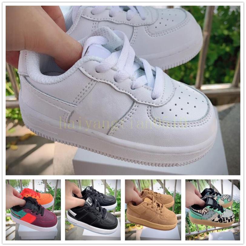 2021 Kids Classic 1 Designer Shoes High Cut Children Buckle Strap Shoe Chassures One Enfant Sneakers Leather Trainers Eur22-35254G, Color 5
2021 Kids Classic 1 Designer Shoes High Cut Children Buckle Strap Shoe Chassures One Enfant Sneakers Leather Trainers Eur22-35254G, Color 5