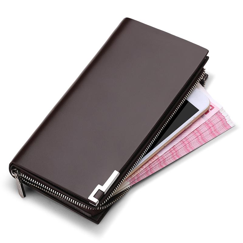 Wallets Genuine Long Leather Men Wallet Fashion Design Sequined Phone Holder Cow LeatherWallets, New smooth black
Wallets Genuine Long Leather Men Wallet Fashion Design Sequined Phone Holder Cow LeatherWallets, New smooth black