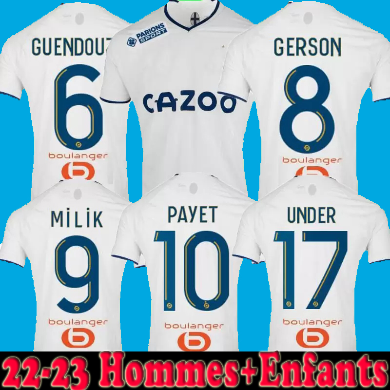 21 22 23 soccer jerseys 2021 2022 2023 MarseilleS MILIK maillot foot CUISANCE THAUVIN BENEDETTO KAMARA PAYET football shirts men kids kit LUIS HENRIQUE ALVARO, 22 23 home with sponsors
21 22 23 soccer jerseys 2021 2022 2023 MarseilleS MILIK maillot foot CUISANCE THAUVIN BENEDETTO KAMARA PAYET football shirts men kids kit LUIS HENRIQUE ALVARO, 22 23 home with sponsors