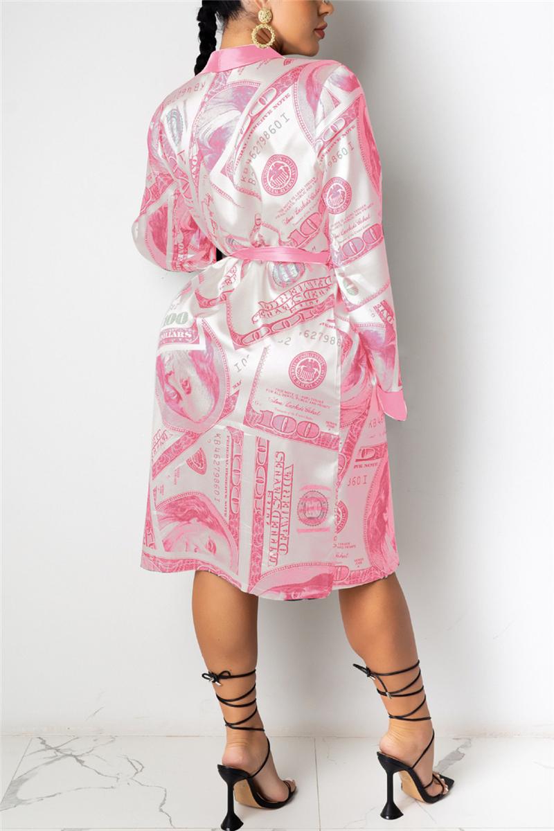 Women' Sleepwear Women' Satin Robe Trendy Dollar Print Long Sleeve Silky Kimono Bathrobe With BeltWomen, Black
Women' Sleepwear Women' Satin Robe Trendy Dollar Print Long Sleeve Silky Kimono Bathrobe With BeltWomen, Black