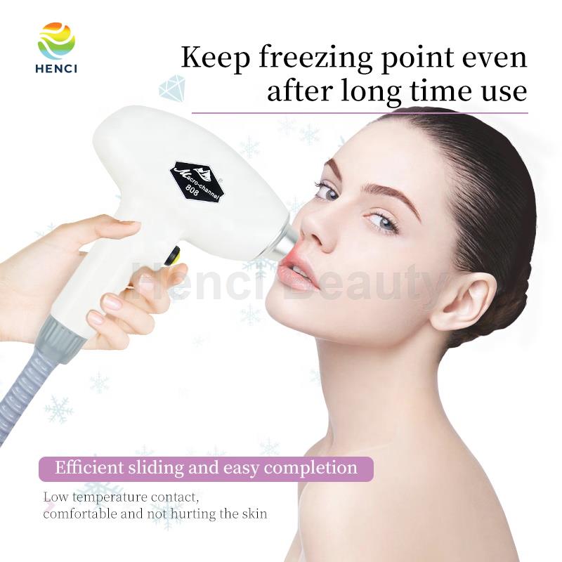 Factory price 755 808 1064 Ice Portable Diode Laser Hair Removal Device