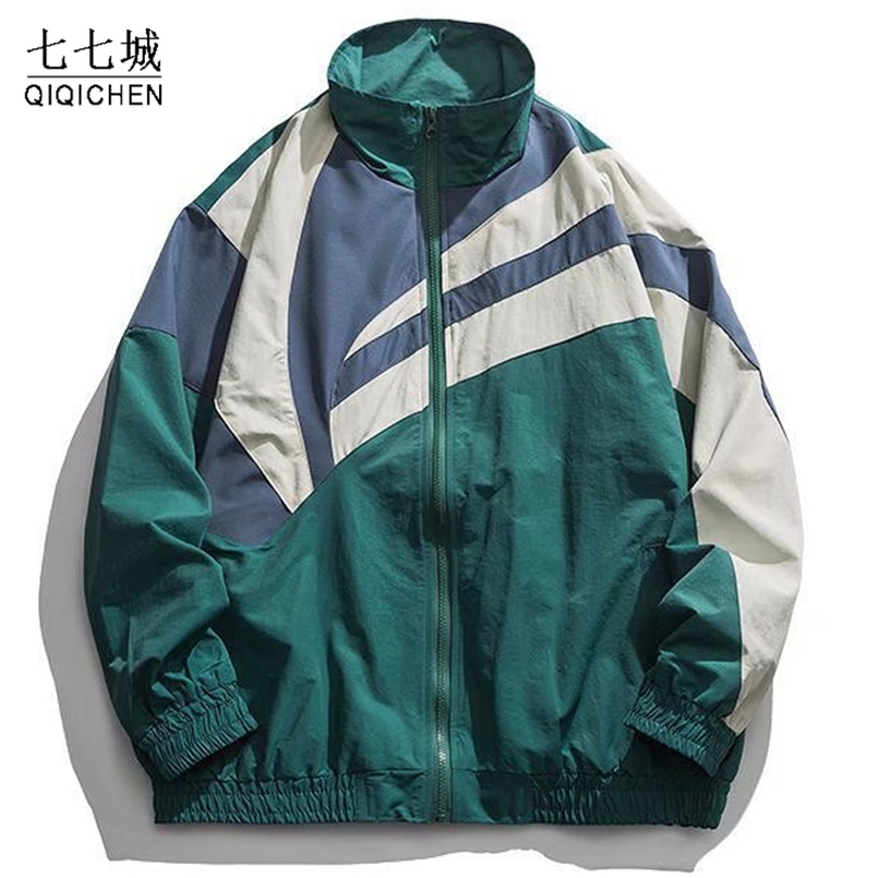 Men s Spring Jacket Men Patchwork Japanese Stand Collar Windbreaker Coat College Casual Loose Jackets Couple Hip Hop Autumn 220727, Gray
Men s Spring Jacket Men Patchwork Japanese Stand Collar Windbreaker Coat College Casual Loose Jackets Couple Hip Hop Autumn 220727, Gray