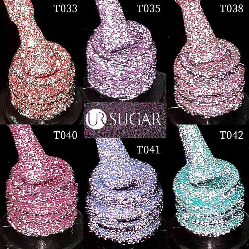 NXY Nail Gel Glitter Thermal Polish Reflective Purple Blue Semi Permanent Varnish Soak Off Uv All for Manicure 0328