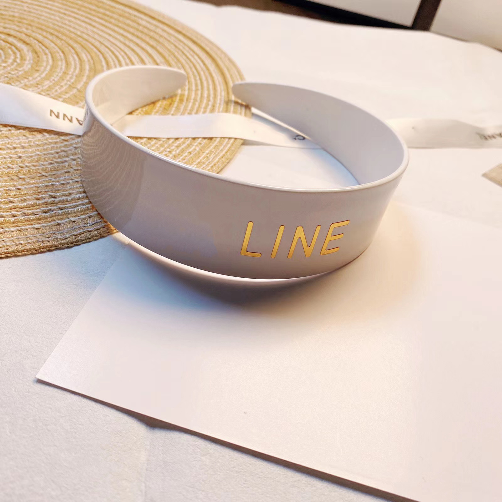 Fashion Brand line Letter Headband Women Classic CHC Hairband with Stamp Hair Accessories