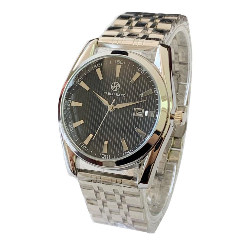Wristwatches PABLO RAEZ Full Stainless Steel Male Watch Fashion Style Top Quality Calendar Quartz Man Wristwatch Business, Leather brown white
Wristwatches PABLO RAEZ Full Stainless Steel Male Watch Fashion Style Top Quality Calendar Quartz Man Wristwatch Business, Leather brown white