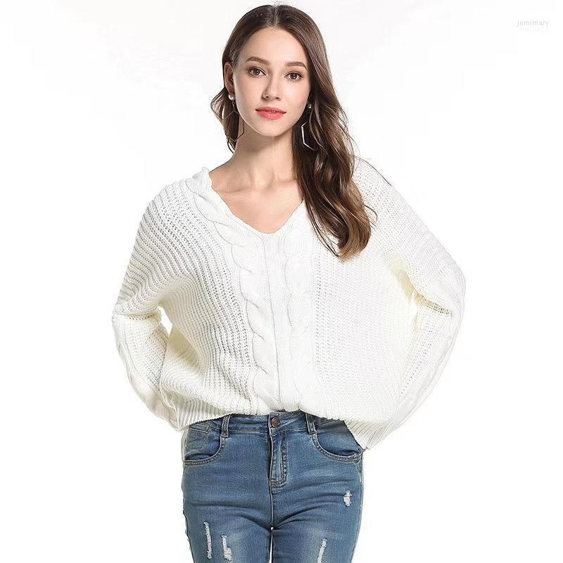 Women' Sweaters Twist Sweater With Bat Sleeves Oversized Pullover Knit Sweatshirt Korean Winter Clothes Women Vintage Jemi22, Black
Women' Sweaters Twist Sweater With Bat Sleeves Oversized Pullover Knit Sweatshirt Korean Winter Clothes Women Vintage Jemi22, Black