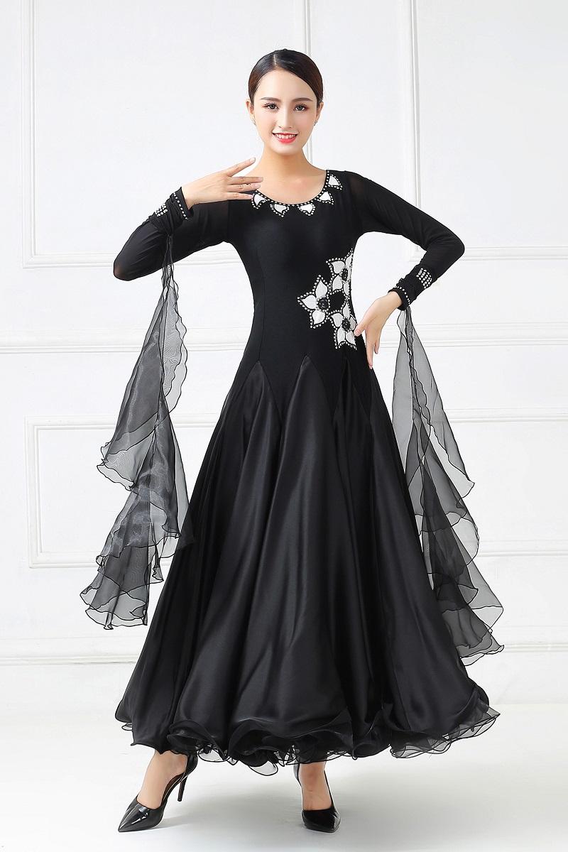 Stage Wear Waltz Ballroom Competition Dance Dress Women Advanced Modern Dancing Skirt High Quality Standard Dresses AdultStage, Black
Stage Wear Waltz Ballroom Competition Dance Dress Women Advanced Modern Dancing Skirt High Quality Standard Dresses AdultStage, Black