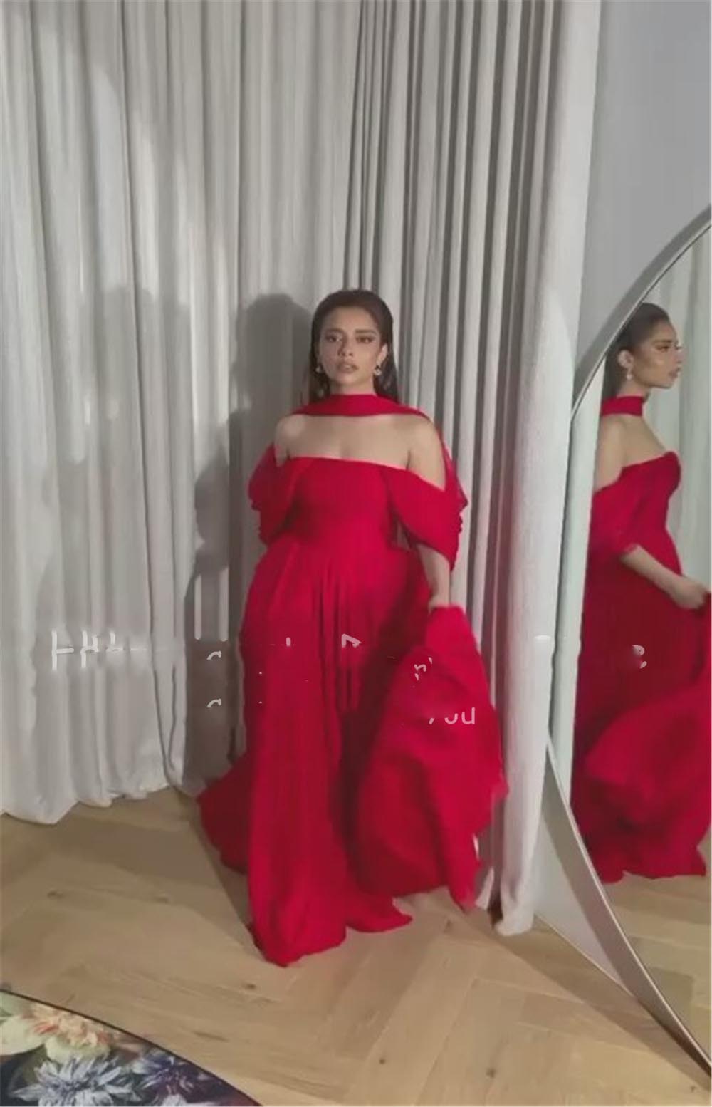 Saudi Arabric Women Chiffon Evening Dresses Red Off The Shoulder Strapless Prom Gowns Formal, Yellow
Saudi Arabric Women Chiffon Evening Dresses Red Off The Shoulder Strapless Prom Gowns Formal, Yellow
