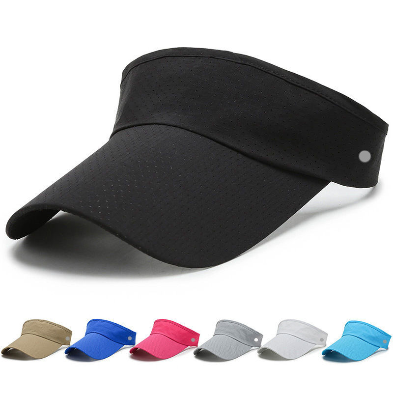 LM20 Outdoor Baseball Hats Yoga Visors Quick-drying Perforated Sun hat Leisure Fashion for Sport Cap Strapback