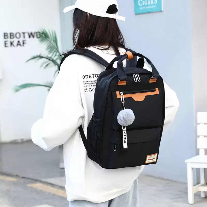 2021 New fashion cute Backpack Girls For Middle School Students Travel Shoulder Backpacks Kids Children Schoolbags Women Bag