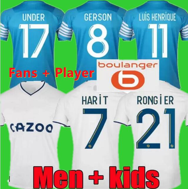 GUENDOUZI 22 23 Olympique De Marseilles soccer jerseys 2022 2023 OM MILIK maillot foot UNDER BALERDI KAMARA PAYET football shirts men kids kit fans player version, Kids size
GUENDOUZI 22 23 Olympique De Marseilles soccer jerseys 2022 2023 OM MILIK maillot foot UNDER BALERDI KAMARA PAYET football shirts men kids kit fans player version, Kids size