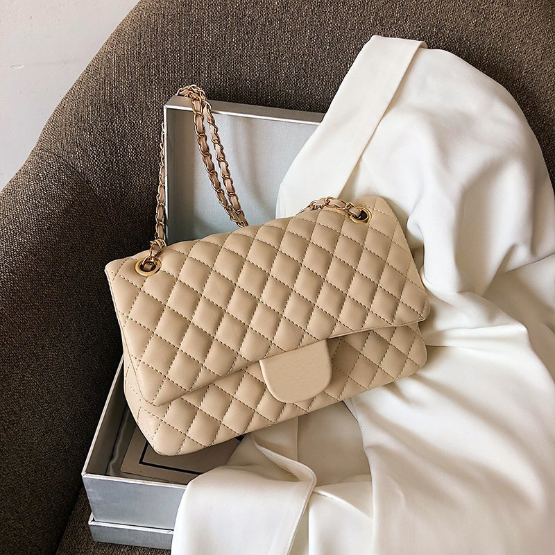 W Luxury Designer bag Classic latest color women Shoulder bags chain handbag PU leather womens Cross body handbags, Khaki
W Luxury Designer bag Classic latest color women Shoulder bags chain handbag PU leather womens Cross body handbags, Khaki