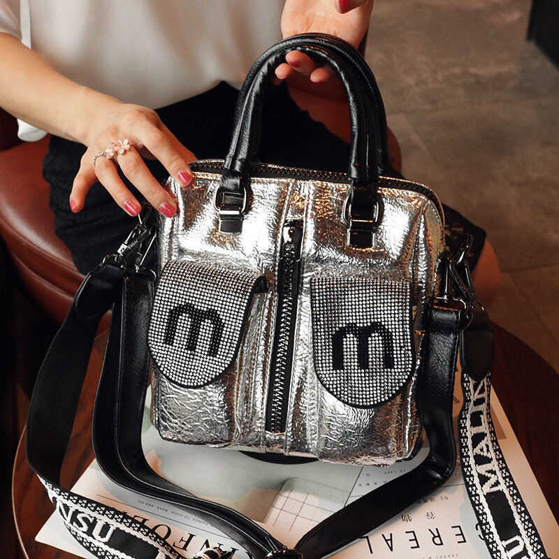 showecomfort01 store 2022Women's bag new diagonal straddle bag foreign gas Rhinestone contrast color fashion versatile three purpose backpack handbag 1060-16, Green
showecomfort01 store 2022Women's bag new diagonal straddle bag foreign gas Rhinestone contrast color fashion versatile three purpose backpack handbag 1060-16, Green