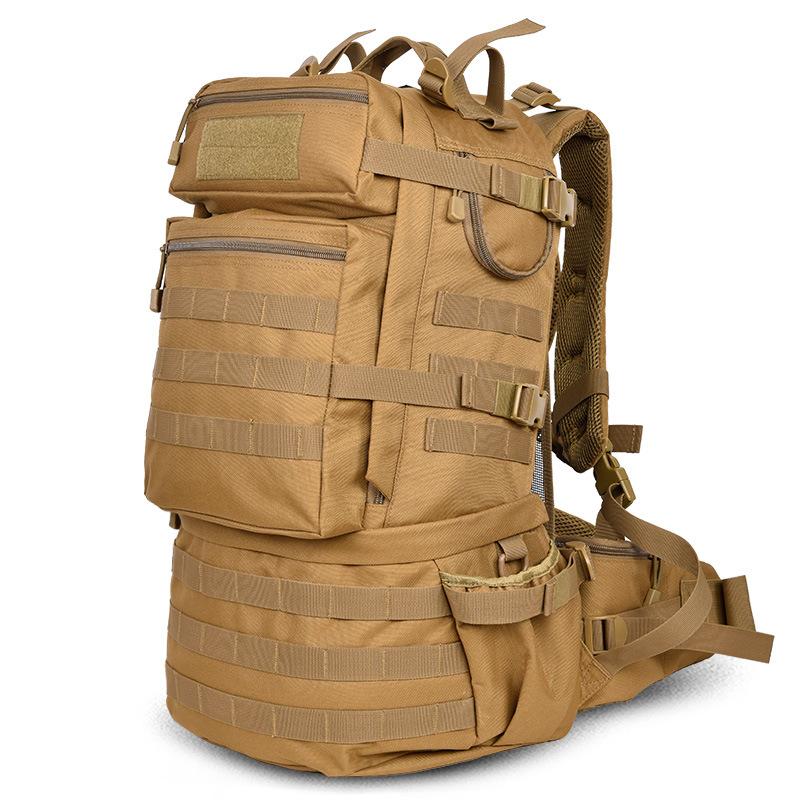 Backpack Classic Military Army 50L Nylon Water-proof Camp Hike Trekking Camouflage Backpacks Large-capacity Men BagBackpack, Black
Backpack Classic Military Army 50L Nylon Water-proof Camp Hike Trekking Camouflage Backpacks Large-capacity Men BagBackpack, Black
