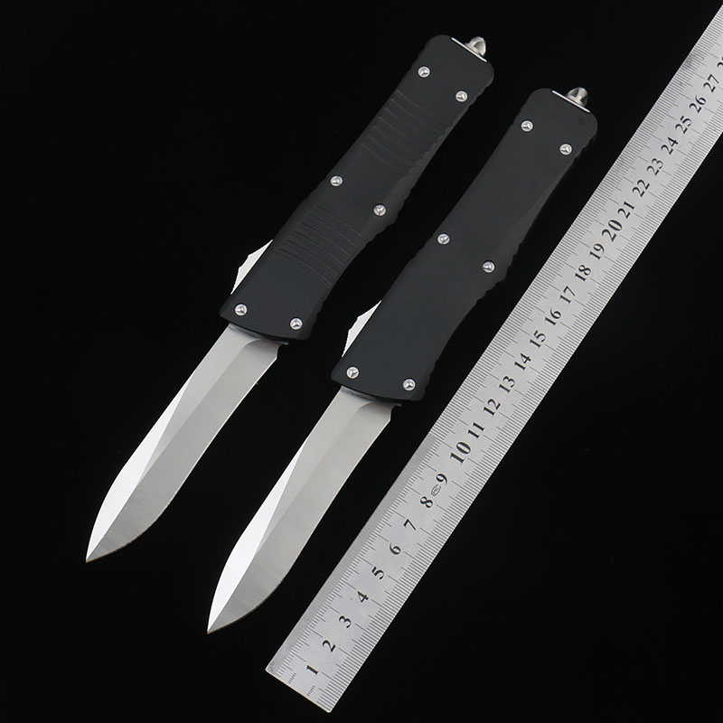 Willow leaves C-T Automatic knife D2 Steel Blade 6061-T6 Aluminum Alloy Handle Hunting Folding Outdoor Camping EDC Tool Pocket Knives
Willow leaves C-T Automatic knife D2 Steel Blade 6061-T6 Aluminum Alloy Handle Hunting Folding Outdoor Camping EDC Tool Pocket Knives