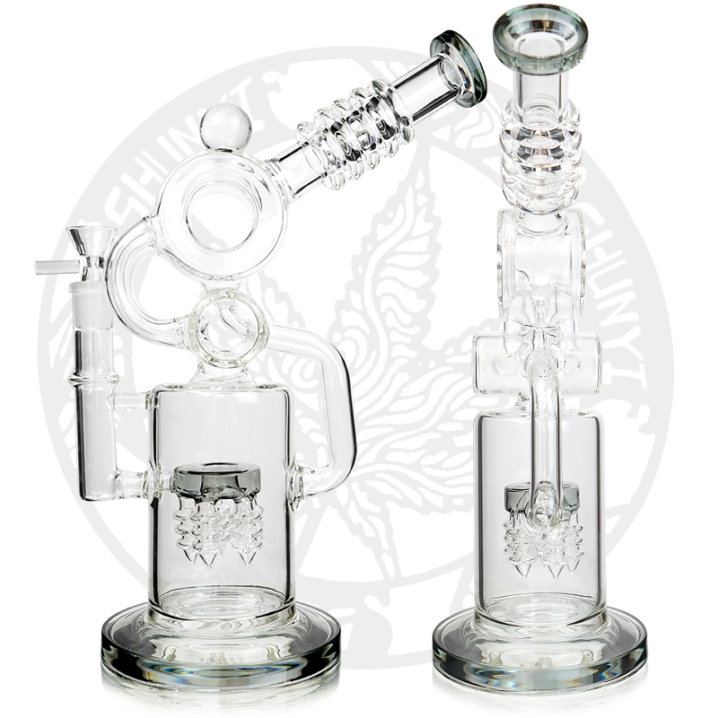 13'' Dab Rig Glass Bong wtih Special Perc hookah Tobacco Smoking Pipe Shisha 3-arms Smoke Water Pipes Oil Rigs Bongs big Recycler lookah 14.4mm joint
13'' Dab Rig Glass Bong wtih Special Perc hookah Tobacco Smoking Pipe Shisha 3-arms Smoke Water Pipes Oil Rigs Bongs big Recycler lookah 14.4mm joint