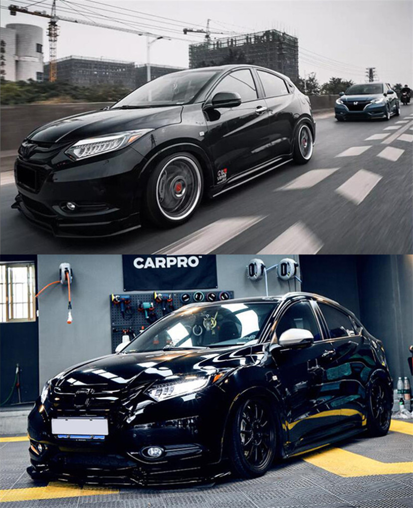 Head Lamp Assembly For HR-V LED Headlight 20 15-20 18 Headlights HRV Vezel High Beam Angel Eye Turn Signal Running Lights