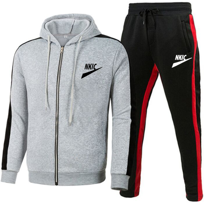2 Pieces Sets Tracksuit Gray Hooded Sweatshirt +Drawstring Pants Male Sport Hoodies Running Sportswear Men Women Brand Autumn Winter, Red
2 Pieces Sets Tracksuit Gray Hooded Sweatshirt +Drawstring Pants Male Sport Hoodies Running Sportswear Men Women Brand Autumn Winter, Red